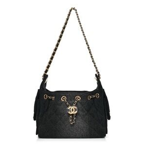 BRAND NEW Chanel 25 Mini Dark Denim